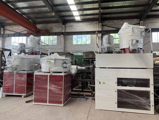 Épaisseur de la paroi/de la base 5 mm/6 mm Machine à mélanger en plastique en PVC à grande vitesse/mélangeur 500/1000 Poids du mélangeur KG 4200 KG