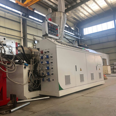 Extrudeuse à double vis conique 80/156 personnalisée pour l'extrusion de profilés PVC/PE/PP au mieux