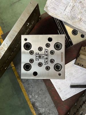 Moule d'extrusion pour deux cavités matrice de mousse en plastique et outil de formage de profilés d'extrusion
