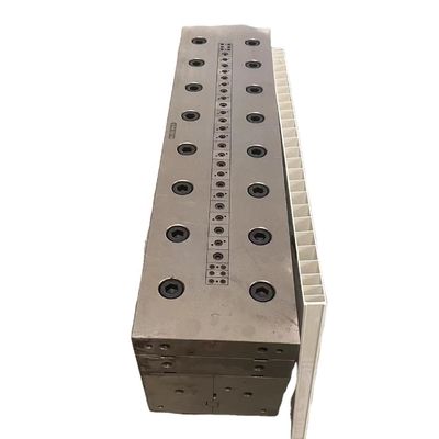 Matrice d'extrusion en plastique en argent PVC / calibrateur / tête de moulage avec 1 cavité de moule
