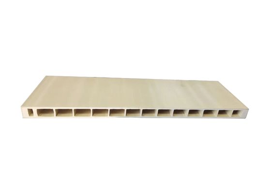Modèle de panneau de porte creuse personnalisé pour une matrice d'extrusion en plastique de bois en PVC large de 1000 mm