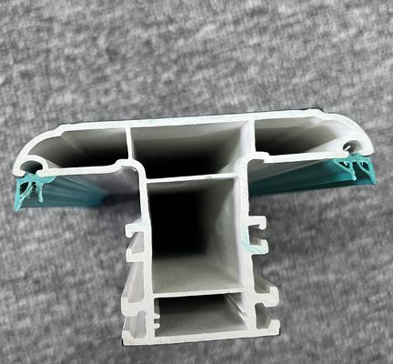 Profil en plastique UPVC EKO en taille client Fabriqué par un moule d'extrusion en PVC à 1 cavité