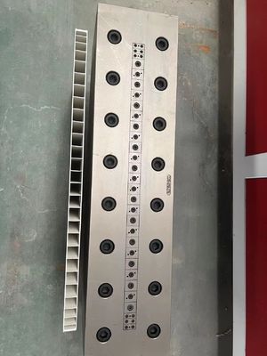 1 calibrateur d'extrusion en plastique en PVC à cavité matrice pour le moule de panneau de porte en PVC en taille personnalisée