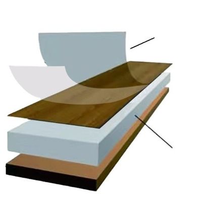 Ligne chinoise d'extrusion de plancher SPC avec mode de formage 3CR17 et moule d'extrusion