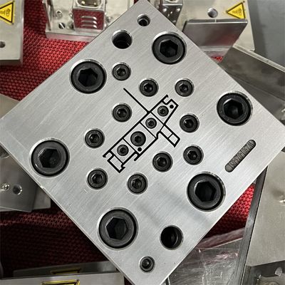 Moule d'extrusion WPC de haute précision avec traitement de surface de polissage par galvanoplastie