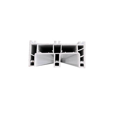 Taille personnalisée Polissage par galvanoplastie de la série 60 PVC/UPVC Profiles plastiques à extrusion de fenêtre