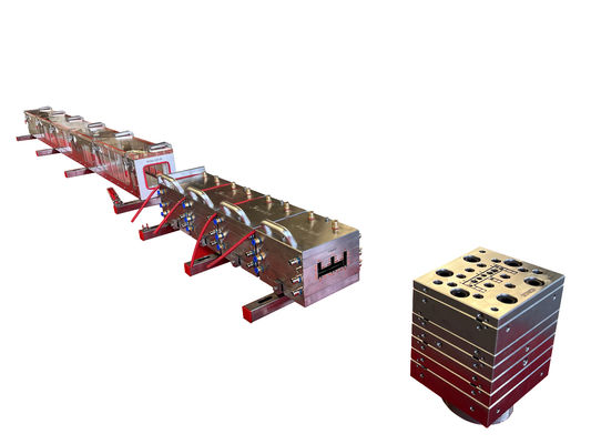 Taille personnalisée Polissage par galvanoplastie de la série 60 PVC/UPVC Profiles plastiques à extrusion de fenêtre