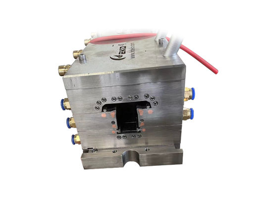 Forme d'extrusion de PVC de précision pour un profilé de faisceau de fenêtre et de porte en UPVC en 1 conception de cavité