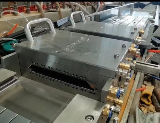 Outils d'extrusion de moules de revêtements de sol et de panneaux muraux en PE conçus par AutoCAD pour fenêtres profilées