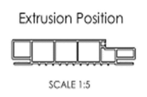 Moule d'extrusion de polissage par galvanoplastie avancée pour profilure de fenêtre et de porte en PVC
