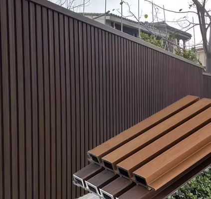 Produit ménager Moule WPC Panneau de décoration de jardin en bois extérieur en conception personnalisée