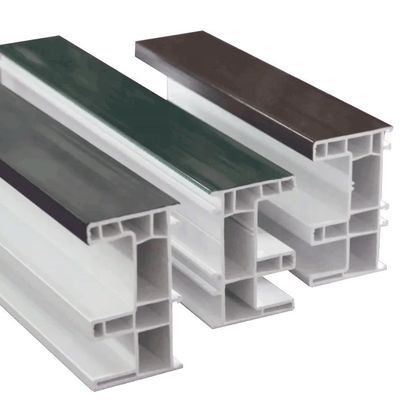 AutoCAD Profiles en UPVC conçus pour fenêtres et portes haute protection UV Couleur blanche