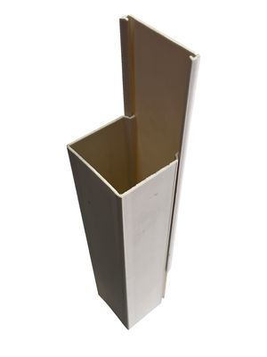Profiles d'extrusion de câbles électriques en argent PVC