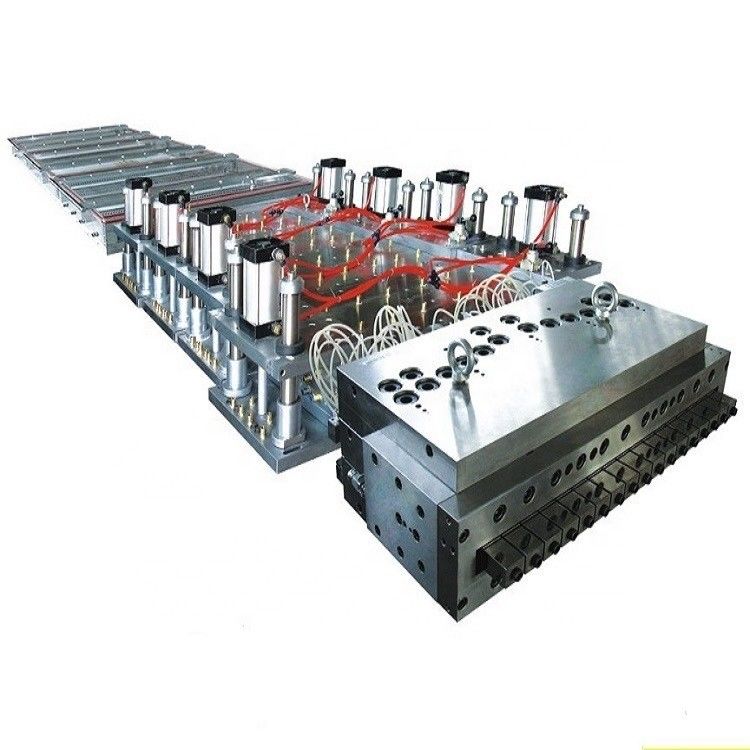 Machine de fabrication par extrusion de panneaux de portes creuses avec matériau 3Cr17