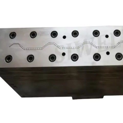 500 mm x 3 WPC panneaux en vinyle de mur de mer plaque d'empilement pour la construction de bâtiments