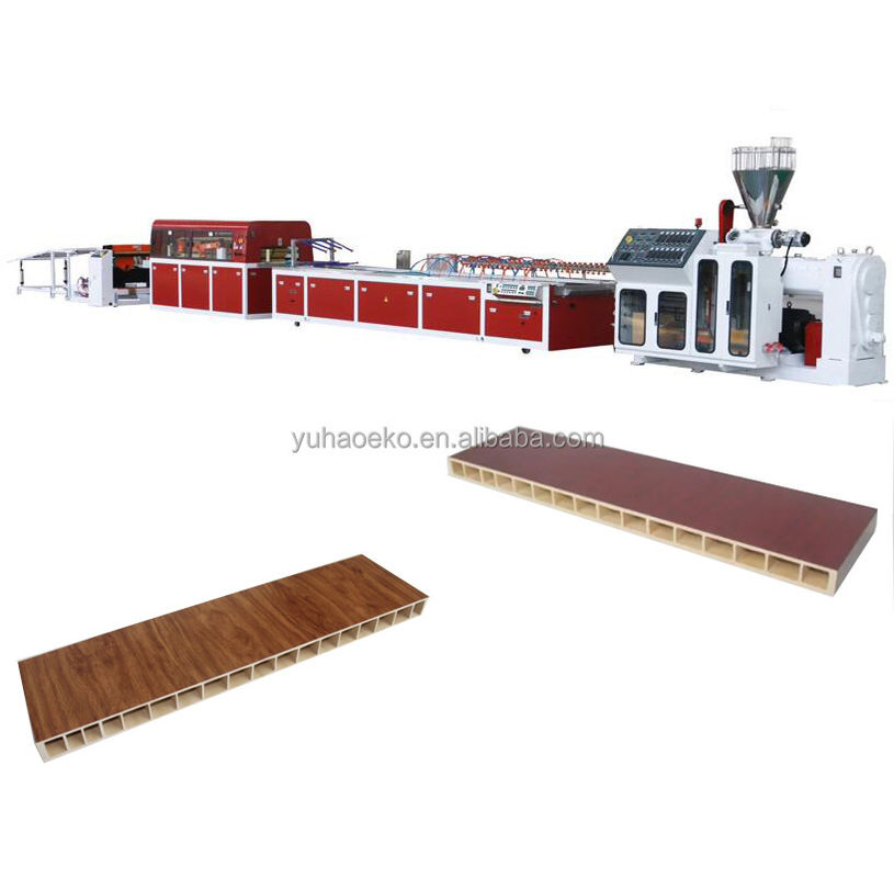 Machine d'extrusion de panneau de porte en UPVC/WPC pour les travaux de construction
