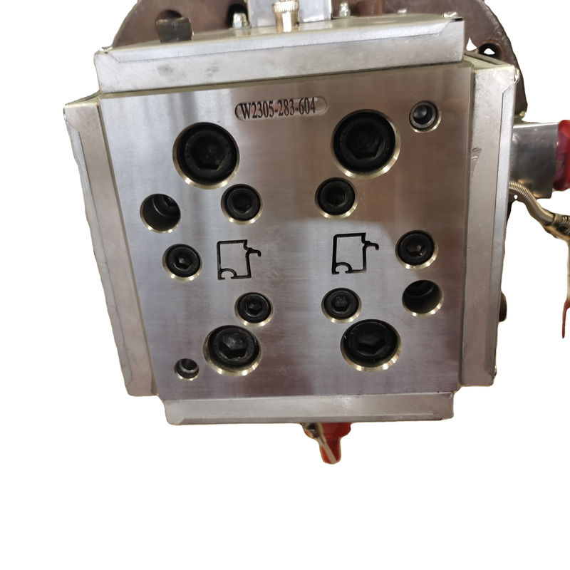 Double cavités de verre Beed Upvc portes et fenêtres de fabrication de machine pour la taille personnalisée